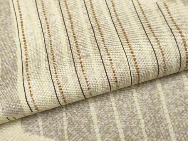 平和屋着物■極上　石川県指定無形文化財　牛首紬　白山工房　手織り　訪問着　流線文　証紙付き　逸品　CYAA3243s5 平和屋着物□極上 石川県指定無形文化財 牛首紬 白山工房 手織り 訪問