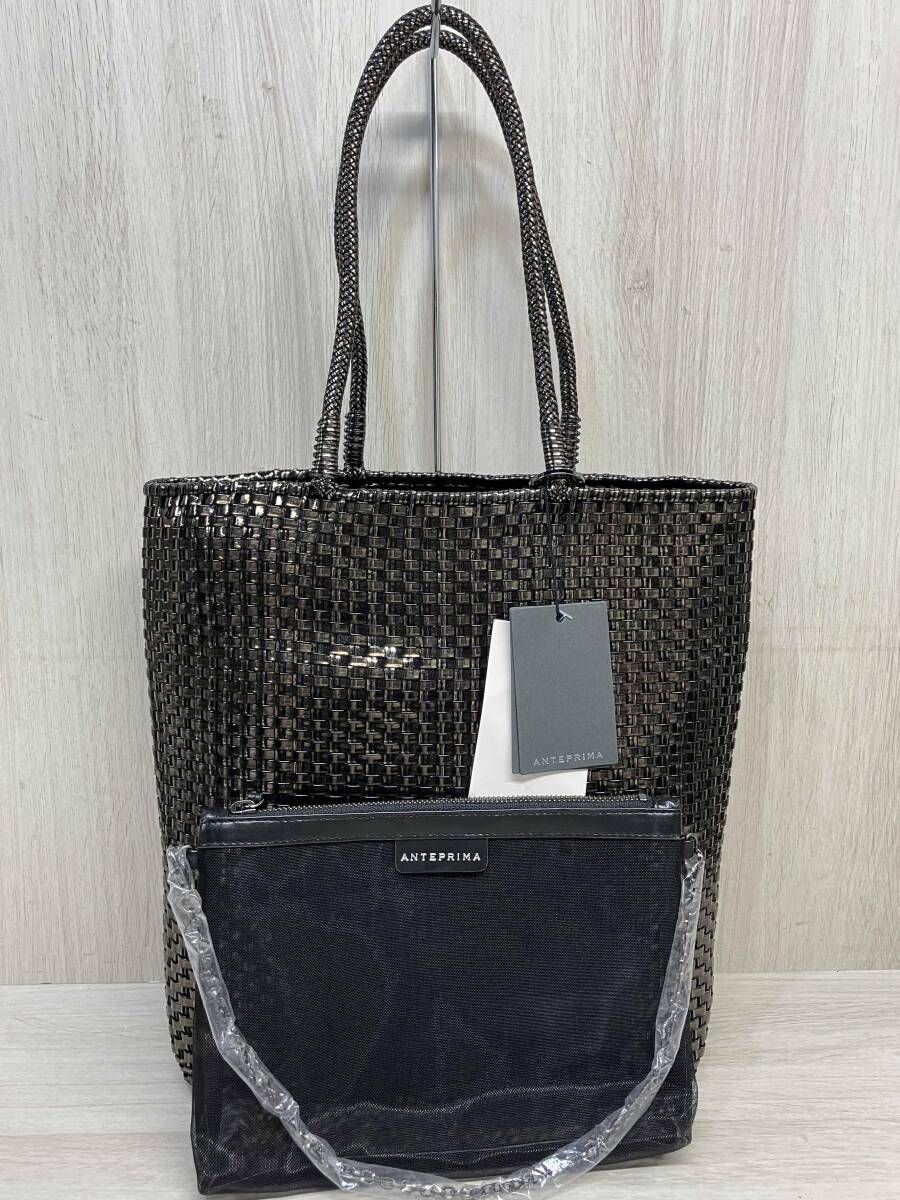 ANTEPRIMA INTRECCIOMODO PB20S071K7 ワイヤー トートバッグ アンテプリマ イントレッチオ モード かばん 鞄 ポーチ付き レディース