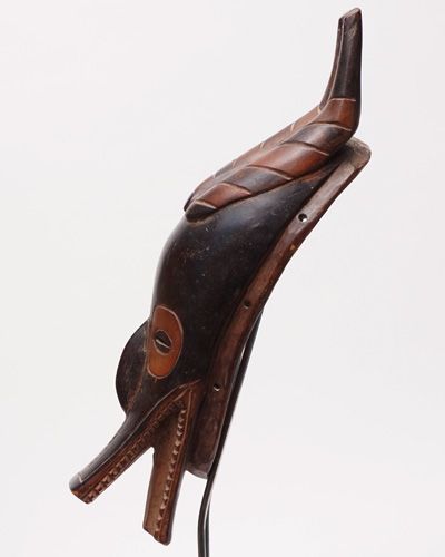 アフリカ コートジボワール バウレ族 プレプレ マスク仮面 彫刻