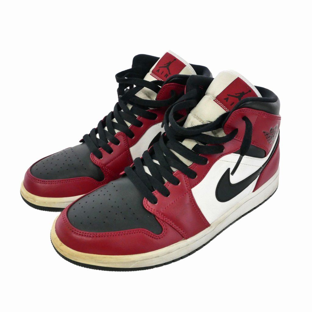 ナイキ NIKE AIR JORDAN 1 MID CHICAGO BLACK TOE エア