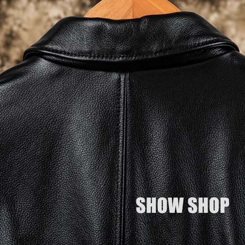 美品 メンズファッション 上質牛革 シングルレザージャケット 2120  