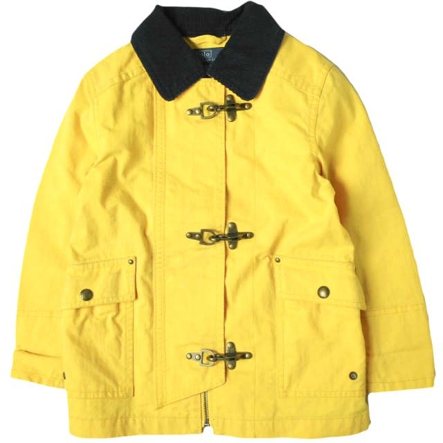 新品 ポロバイラルフローレン ファイヤーマンジャケット キッズ120 金具 春秋 Polo by Ralph Lauren ポロバイラルフローレン KID'S FIREMAN JACKET