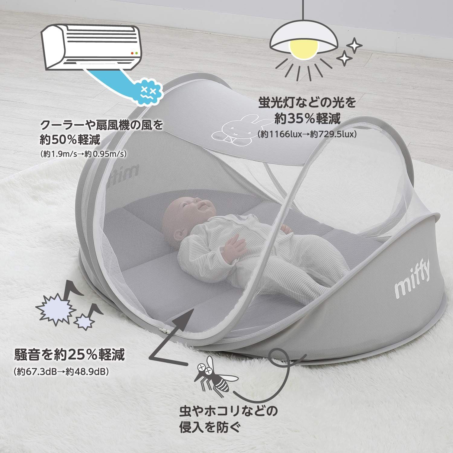 バック付き