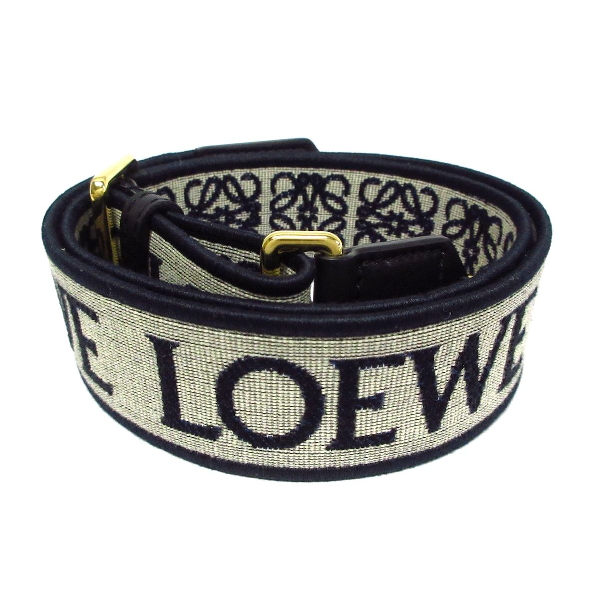 LOEWE(ロエベ) ショルダーストラップ美品 アナグラム ストラップ ...