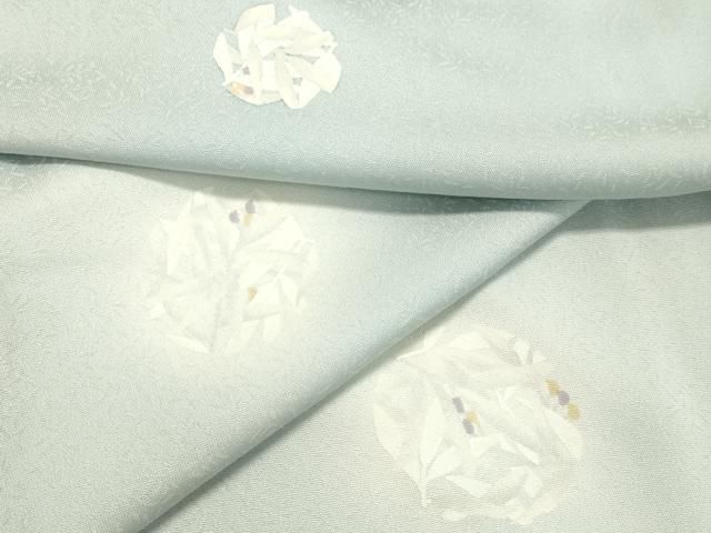 平和屋着物●上質な小紋　草葉丸文　蛍暈し　正絹　逸品　DAAU0629tw 平和屋着物○上質な小紋 草葉丸文 蛍暈し 正絹 逸品 DAAU0629tw - メルカリ