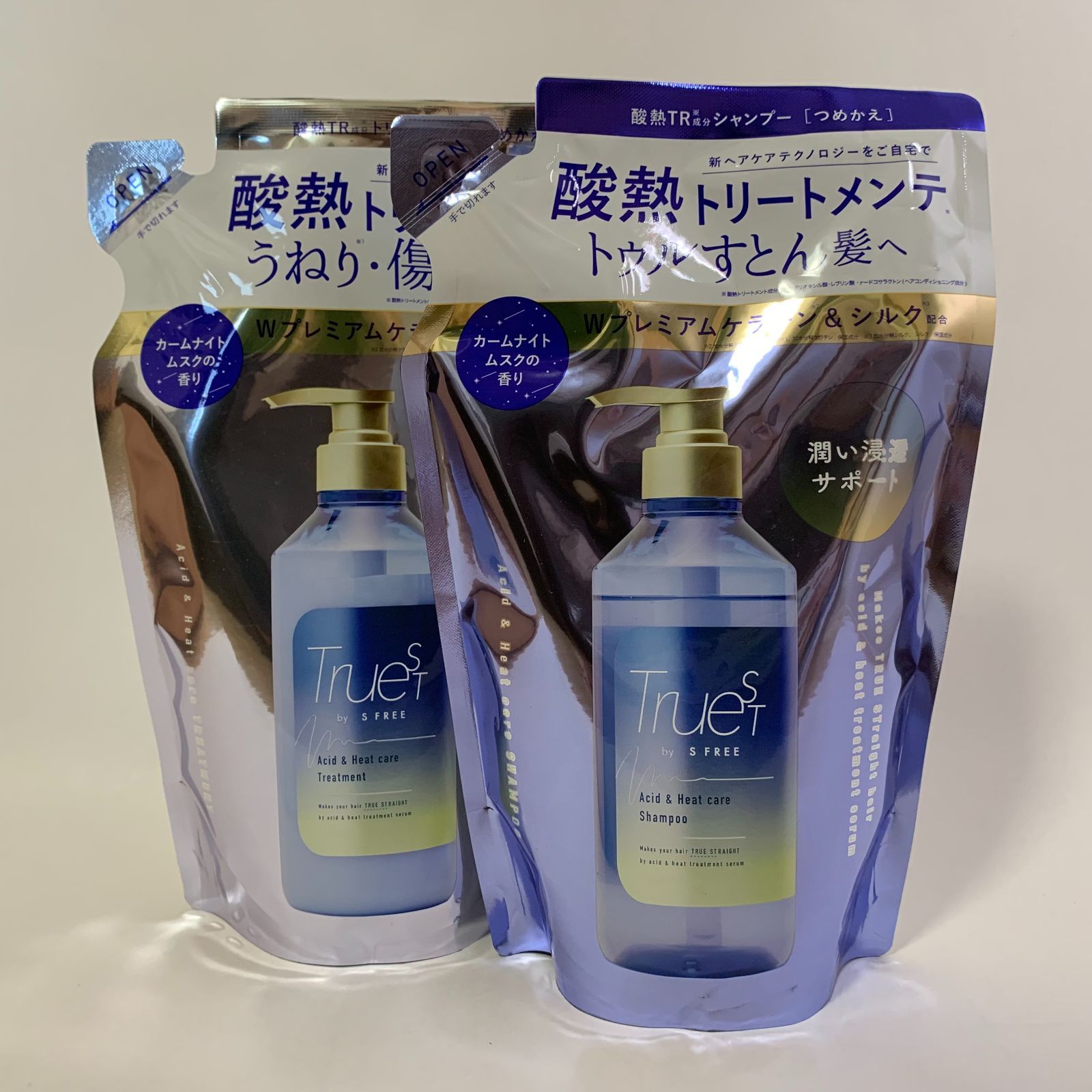 トゥルースト バイエスフリー 酸熱TRシャンプー つめかえ用 400mlx24袋 コスメテックスローランド | 詰め替えセットトゥルースト バイエスフリー酸熱TR