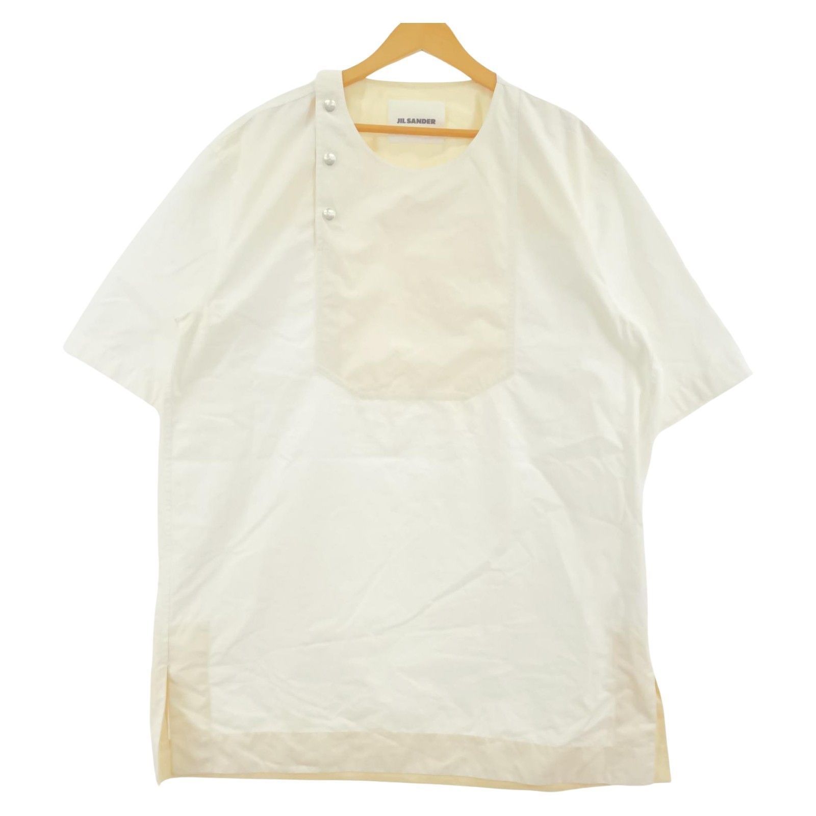 JIL SANDER/21SS/スナップボタンデザイン半袖シャツ - メルカリ