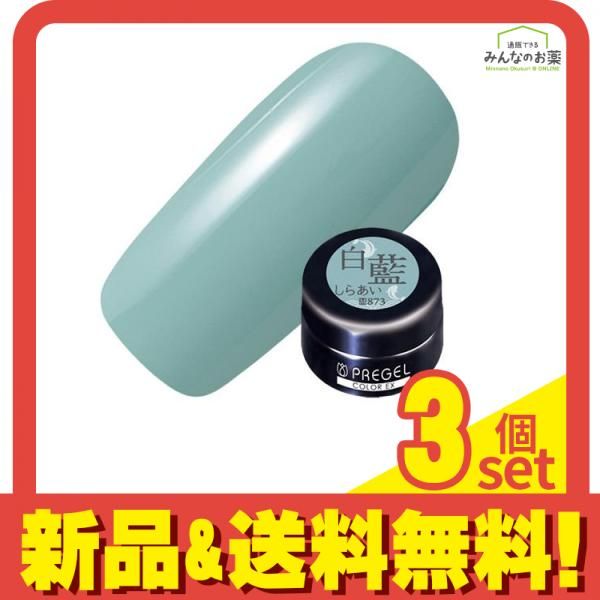 PREGEL(プリジェル) カラーEX  PG-CE873 白藍(しらあい) 3g 3個セット まとめ売り
