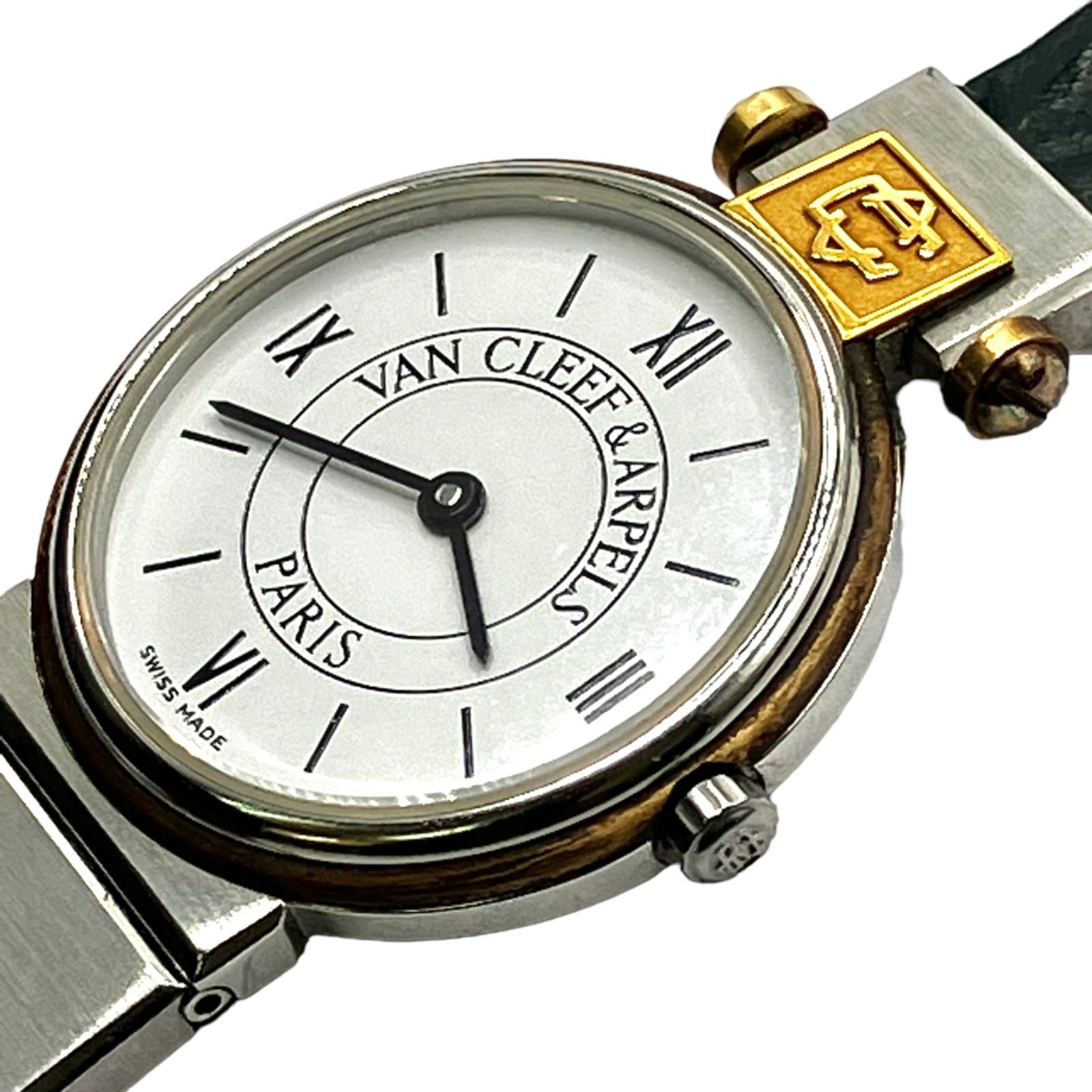 稼働中 ヴァンクリーフ&アーペル 時計 クォーツ - 腕時計(アナログ)
