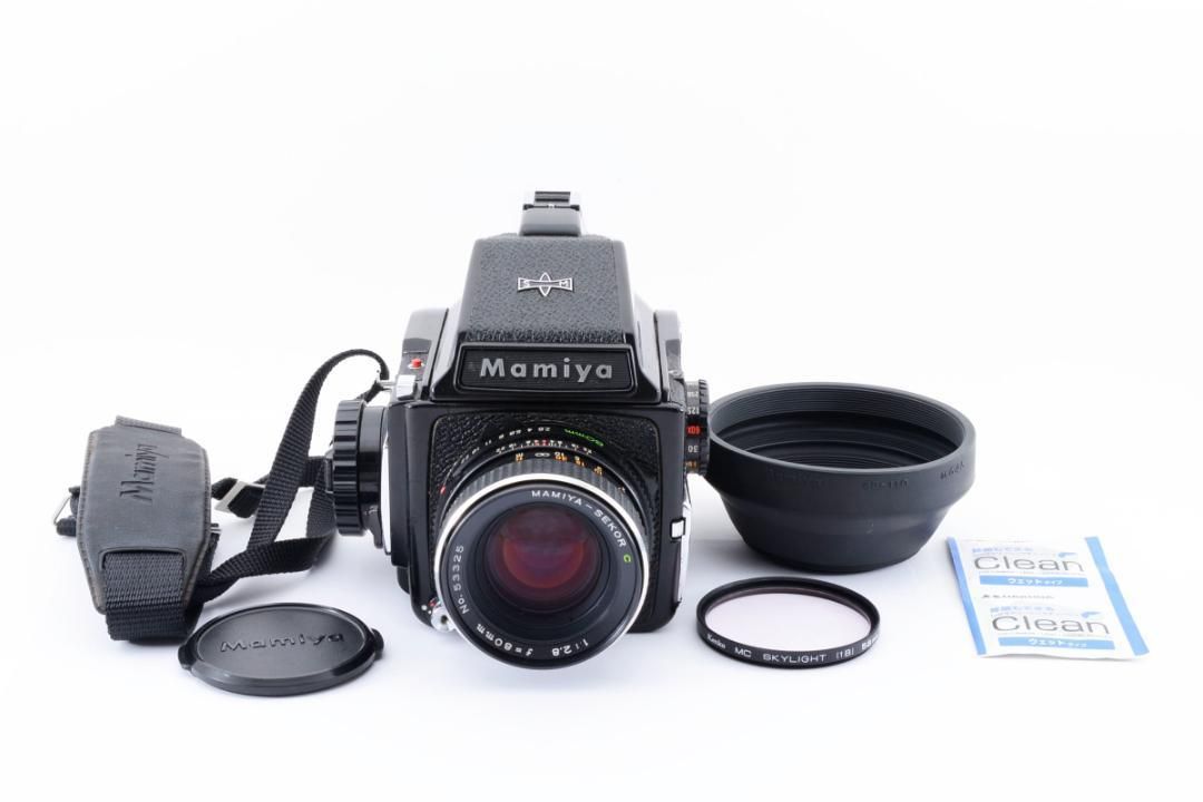 ✨完動品✨Mamiya マミヤ M645 SEKOR C 80mm F2.8 中判フィルムカメラ 