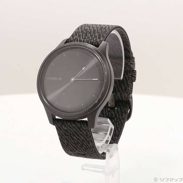 GARMIN VIVOMOVE STYLE ブラックペッパーナイロン/スレイト Garmin Vivomove Style Black Pepper Nylon and Slate Hybrid