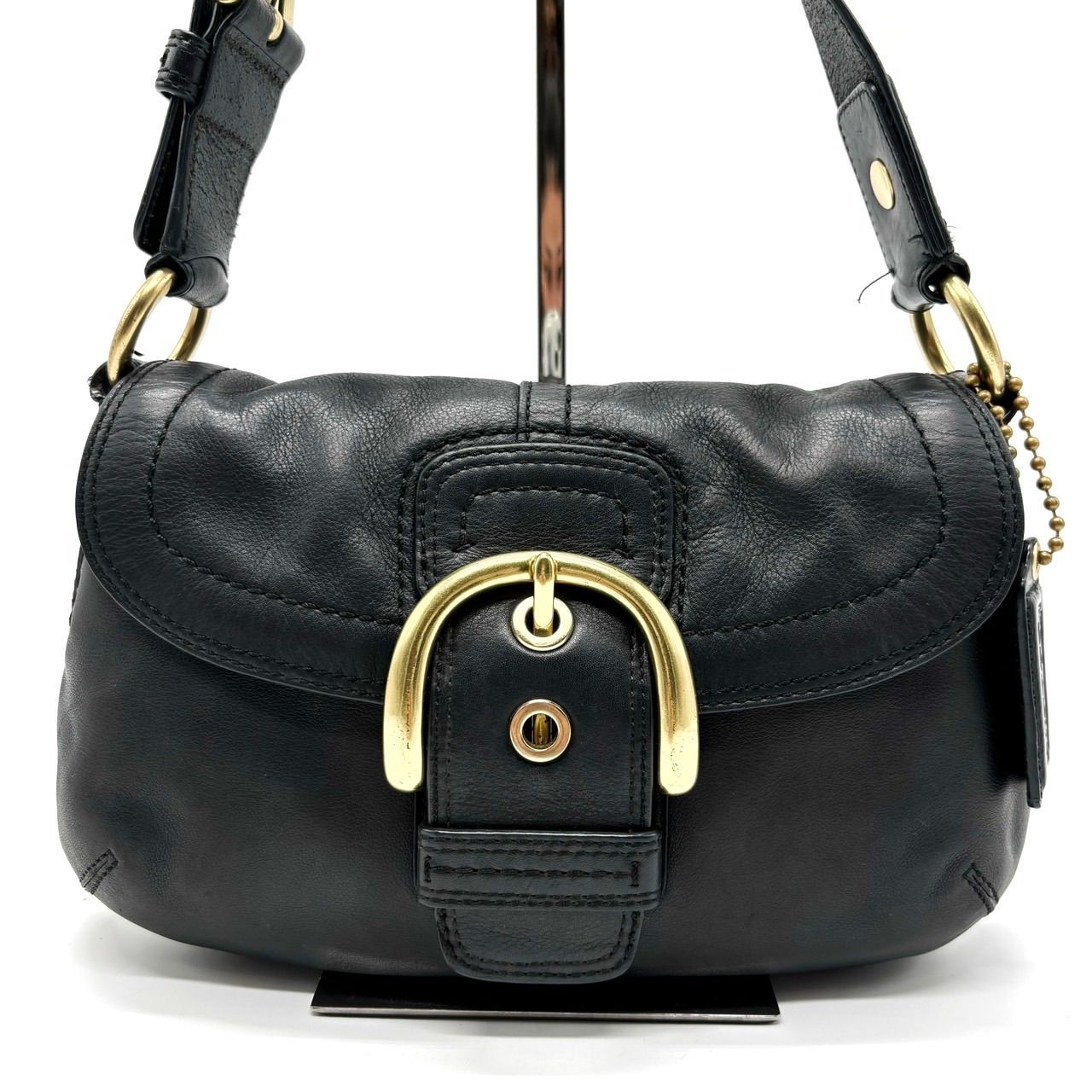 ファーウェイ ✨極美品✨COACH コーチ レザー ホーボー ワンショルダー