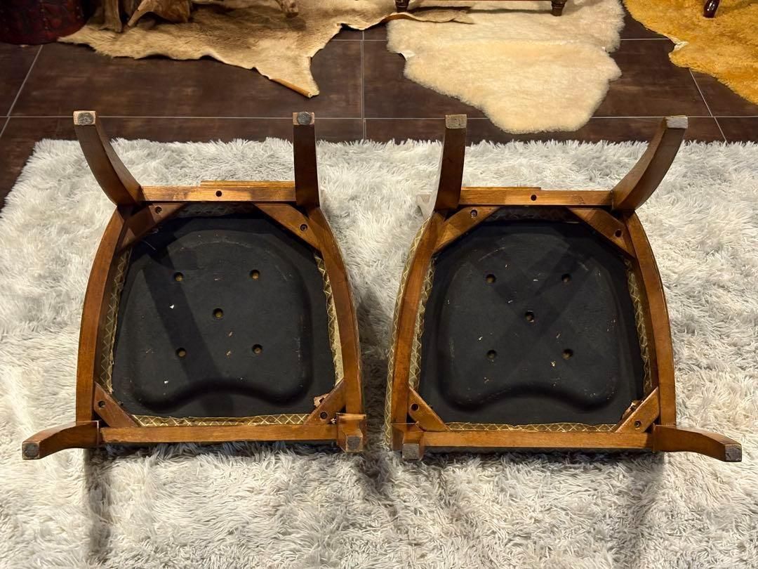 高級 DREXEL ドレクセル アンティーク ヴィンテージ かごめ編み