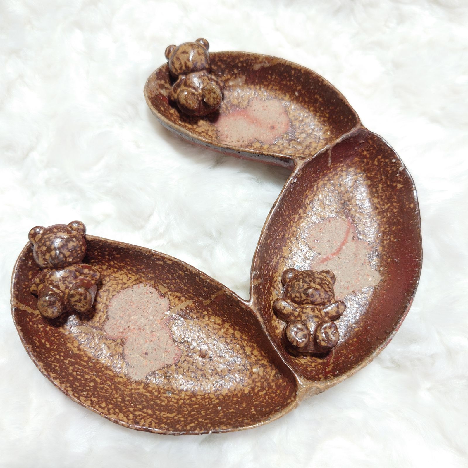 幾何学文様の面白さ！」 古伊万里向付(幅8.5cm) 2客セット 骨董