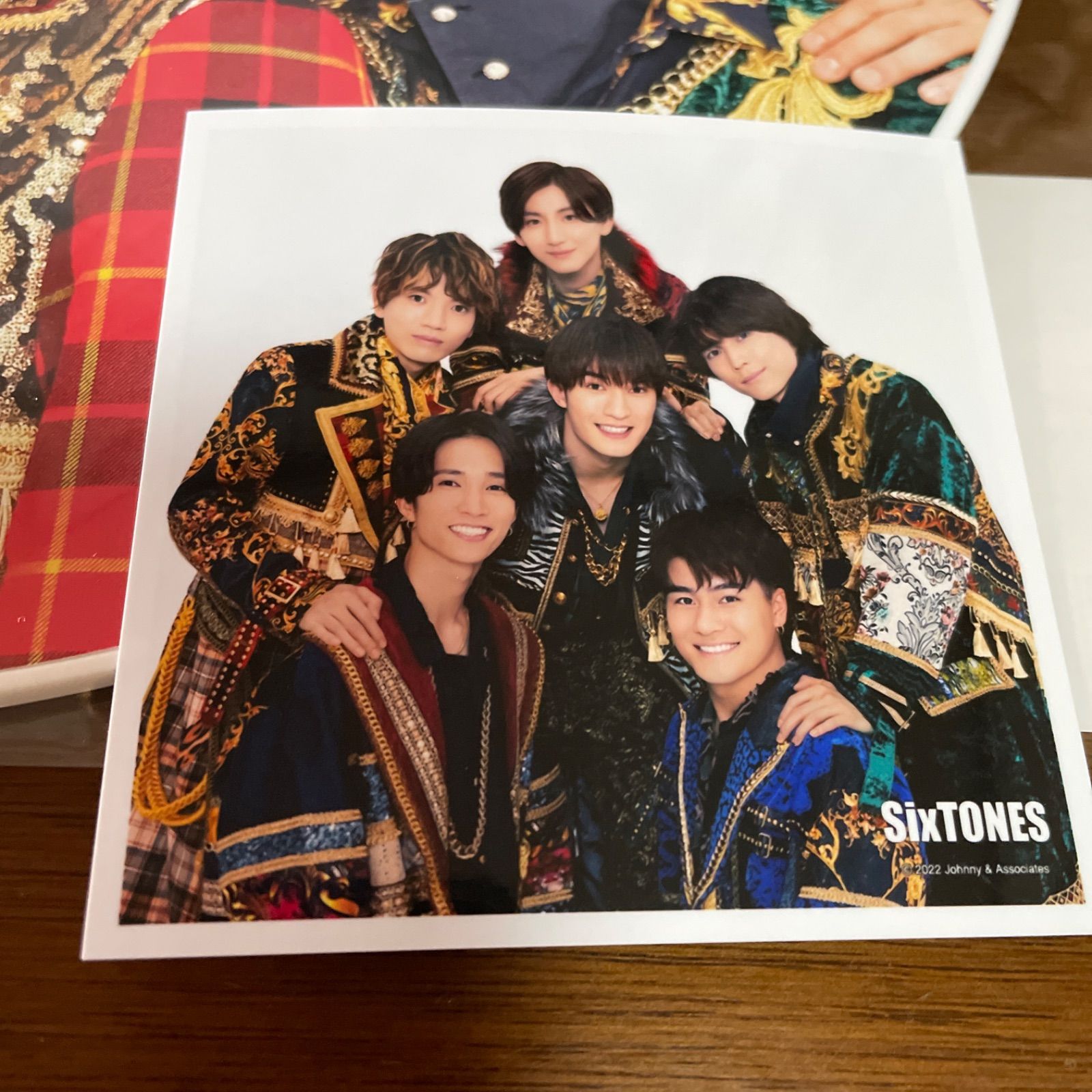 カウコン うちわ SixTONES 2022-2023、ミニフォト れんこん? メルカリ
