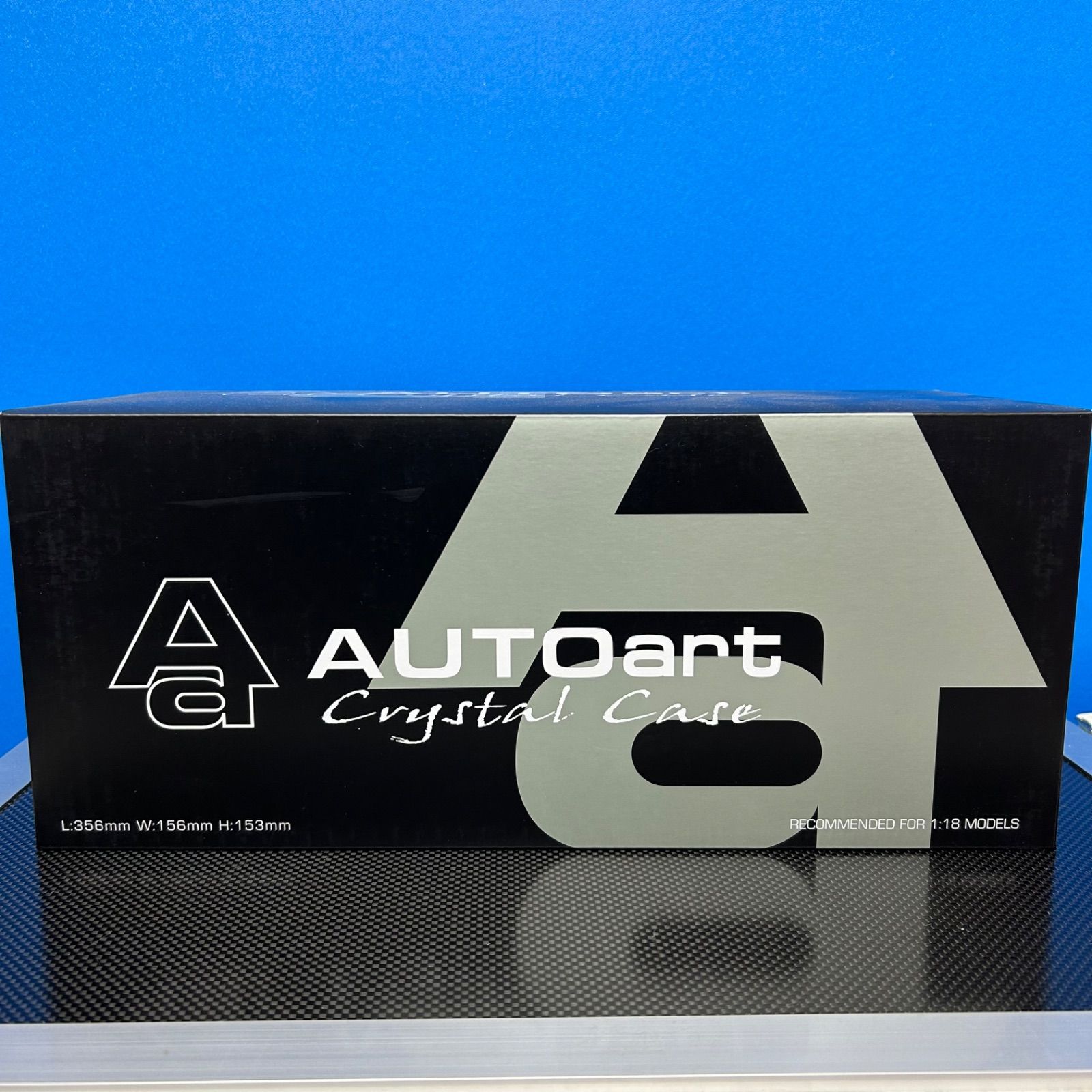 AUTOart】crystal case クリスタルケース 1/18用 送料込 メルカリ