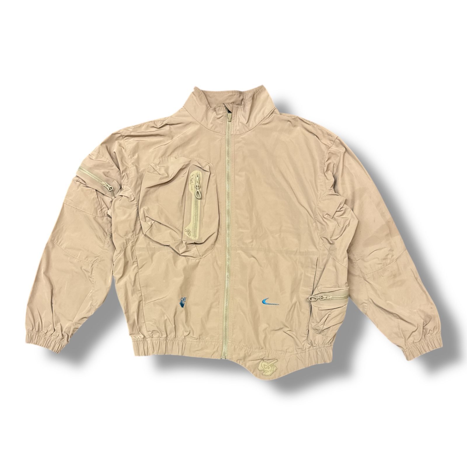 NIKE ジョーダン トラックジャケット ホワイト org.jpg