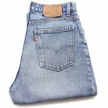 90s オーストラリア製 Levi'sリーバイス 211 デニムパンツ w32SDP774 オールド ビンテージ ジーンズ テーパード スリム ハイウエスト