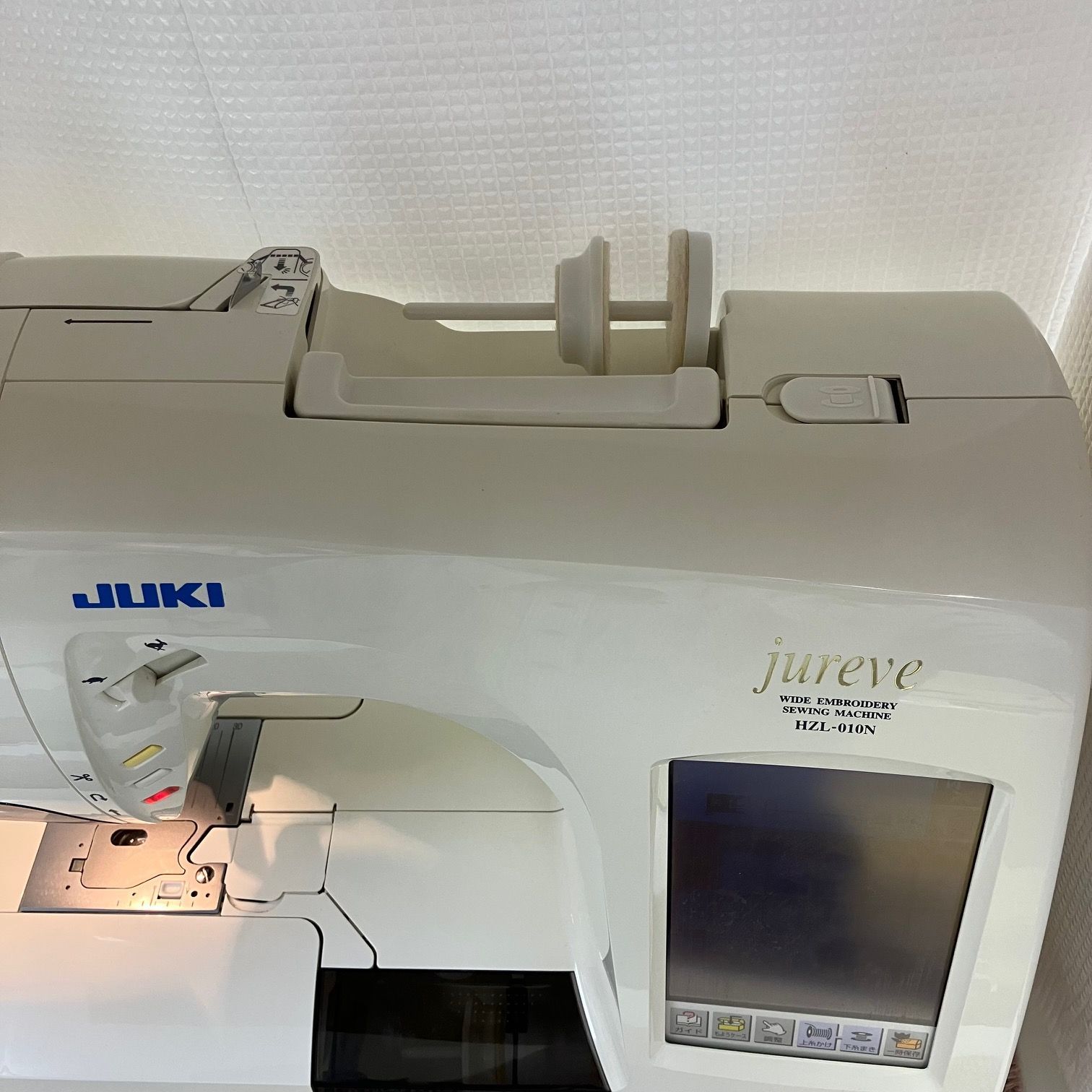 ジュレーブ HZL-010N＆刺しゅう機