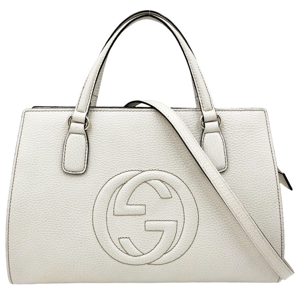 グッチ 2WAY レディース ソーホー インターロッキングG ハンドバック  