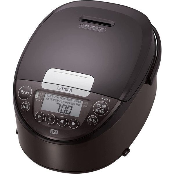 タイガー IHジャー炊飯器 炊きたて 1升 ブラウン JPW-D180T 10合炊き 圧力IH 遠赤3層土鍋コート釜 粒立ち保温 お手入れ簡単