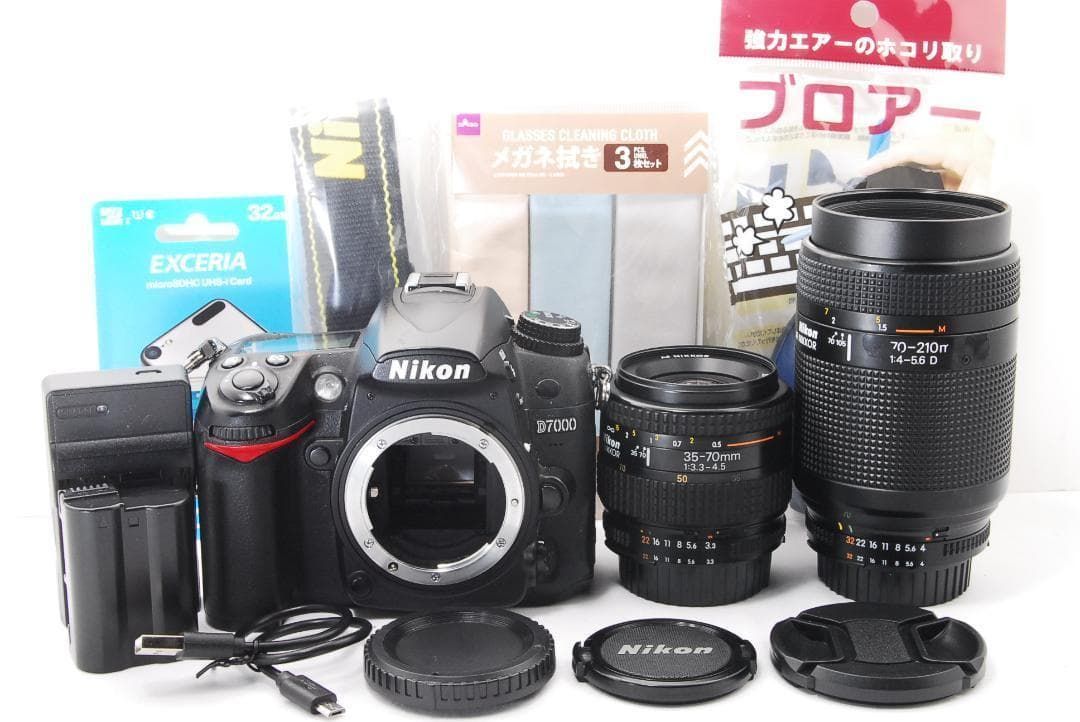 ⭐️スマホ転送OK⭐️Nikon D7000 ニコン デジタル一眼レフ Nikon D7000◇すぐ使える◇一眼レフカメラ◇ハイアマチュア機◇スマホ