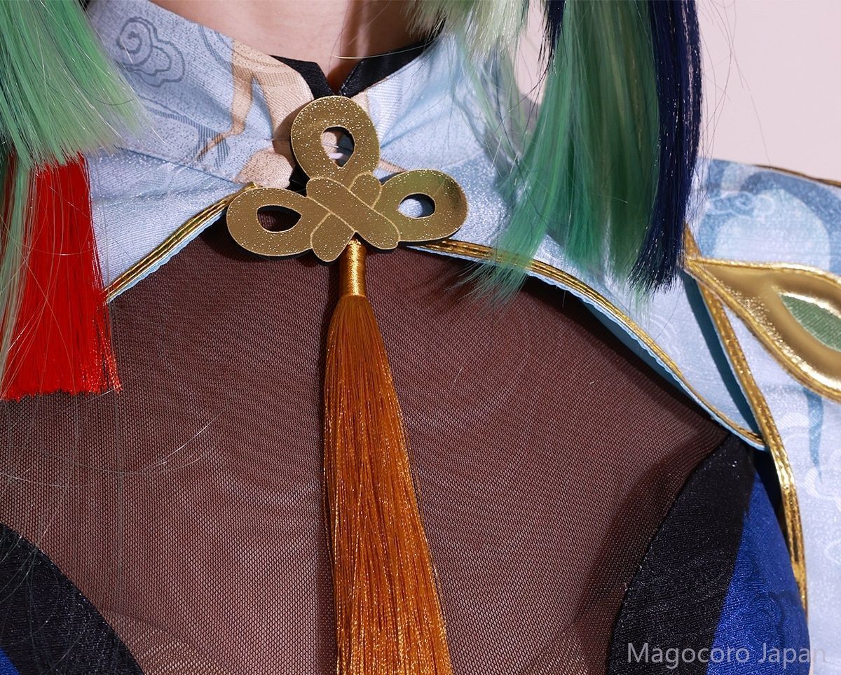 COSPLAY原神閑雲二次元コスチュームセット留雲借風真君ゲームアニメ申鶴女性用