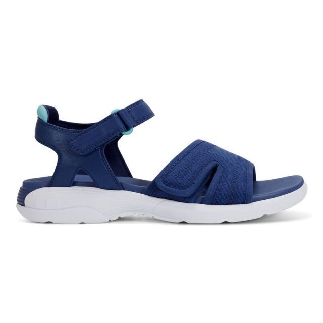 【送料無料】 イージースピリット レディース サンダル シューズ Easy Spirit Tayton Women's Quarter Strap Sandals Dark Blue