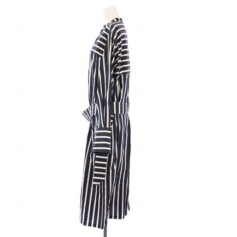 シクラス　シャツワンピース ARCHIVE SALE】シルク ストライプシャツワンピース（ワンピース