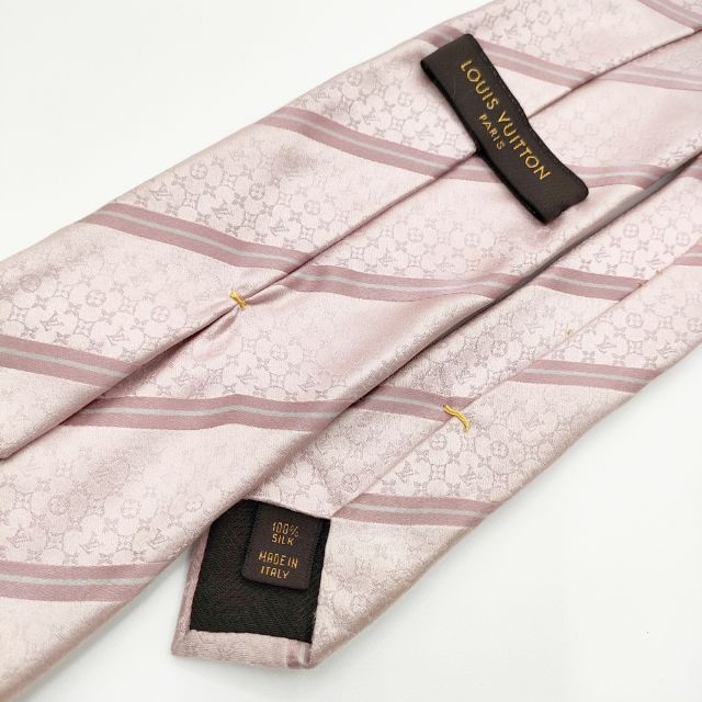 Louis Vuitton モノグラム LVロゴ ピンク ストライプ ネクタイ 楽天市場】【アパレル】LOUIS VUITTON ルイ ヴィトン ロゴ