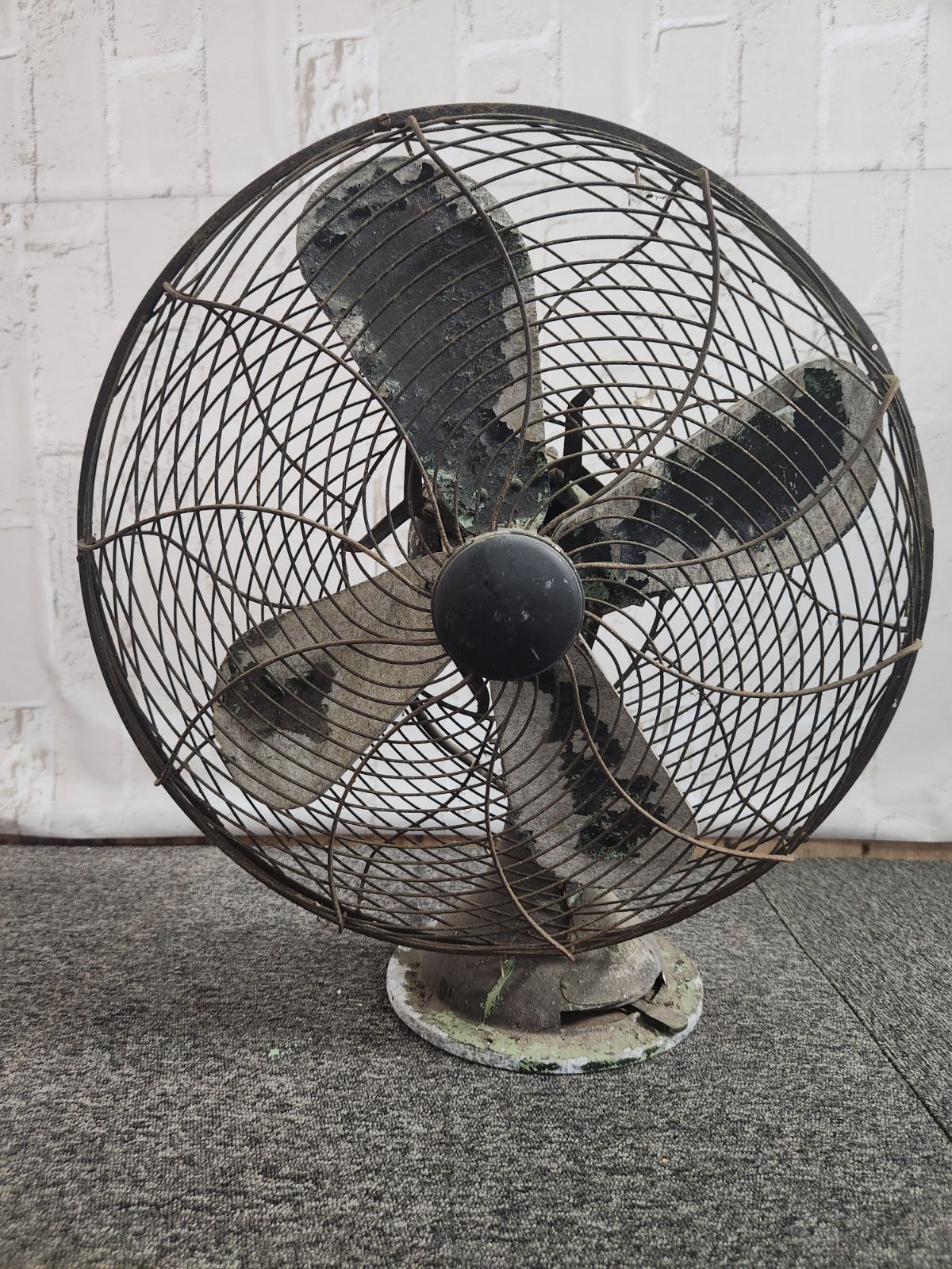 芝浦製作所 扇風機 レトロ 鉄製 アンティーク ヴィンテージ