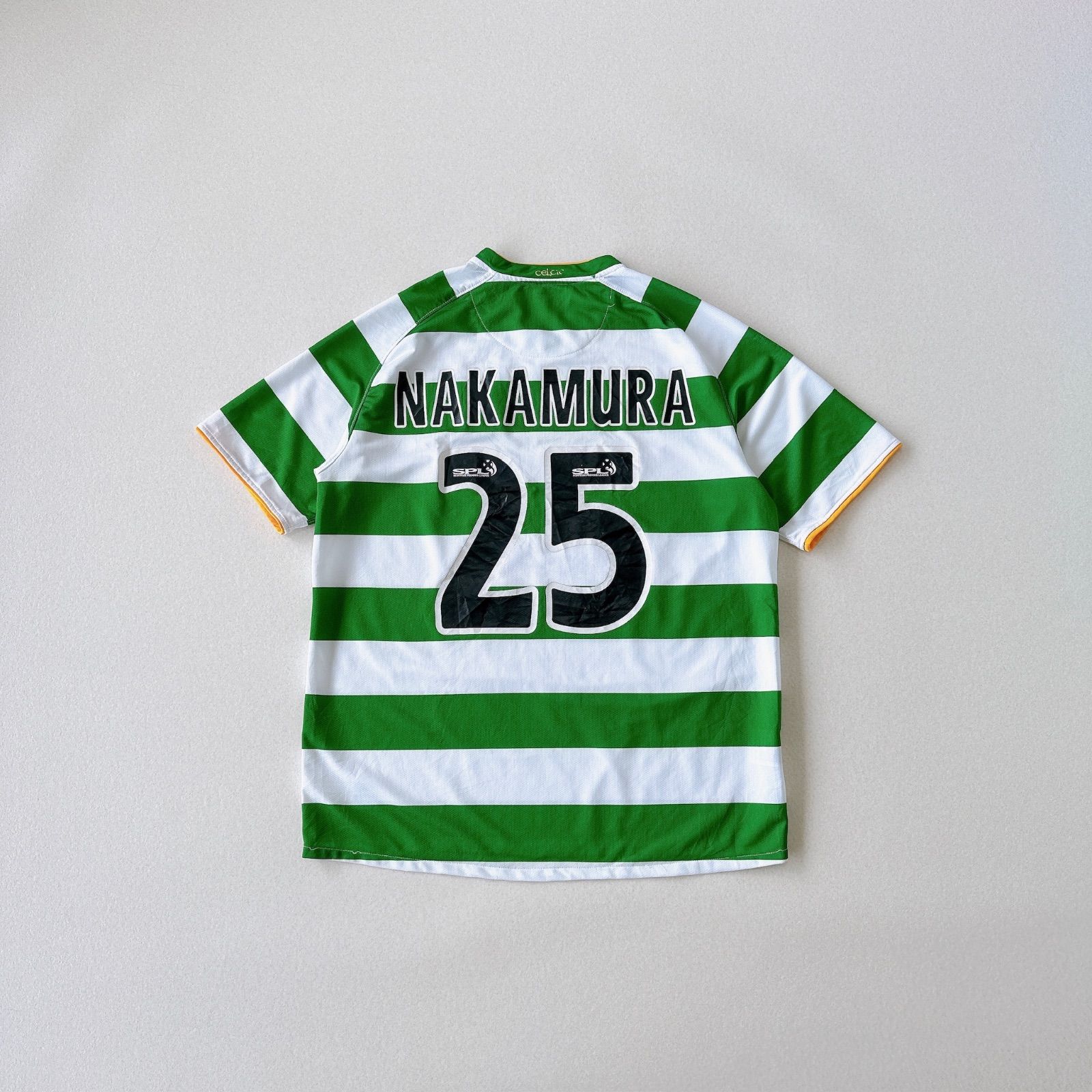 希少Nike Celtic サッカーシャツ ユニフォーム ゲームシャツ 古着 ナイキ セルティック 中村俊輔 サッカーシャツ ゲームシャツ
