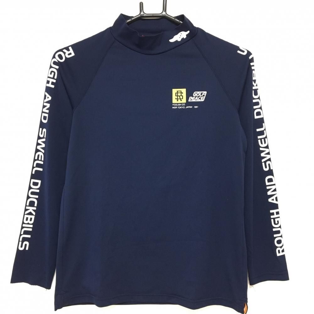 ROUGH&SWELLレディース長袖シャツ rough&swell コットン モックネック