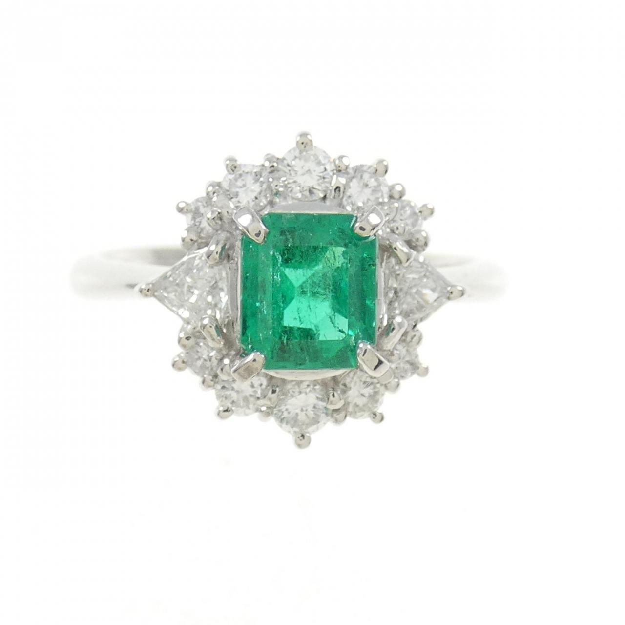 PT エメラルド リング 0.53CT - メルカリ 