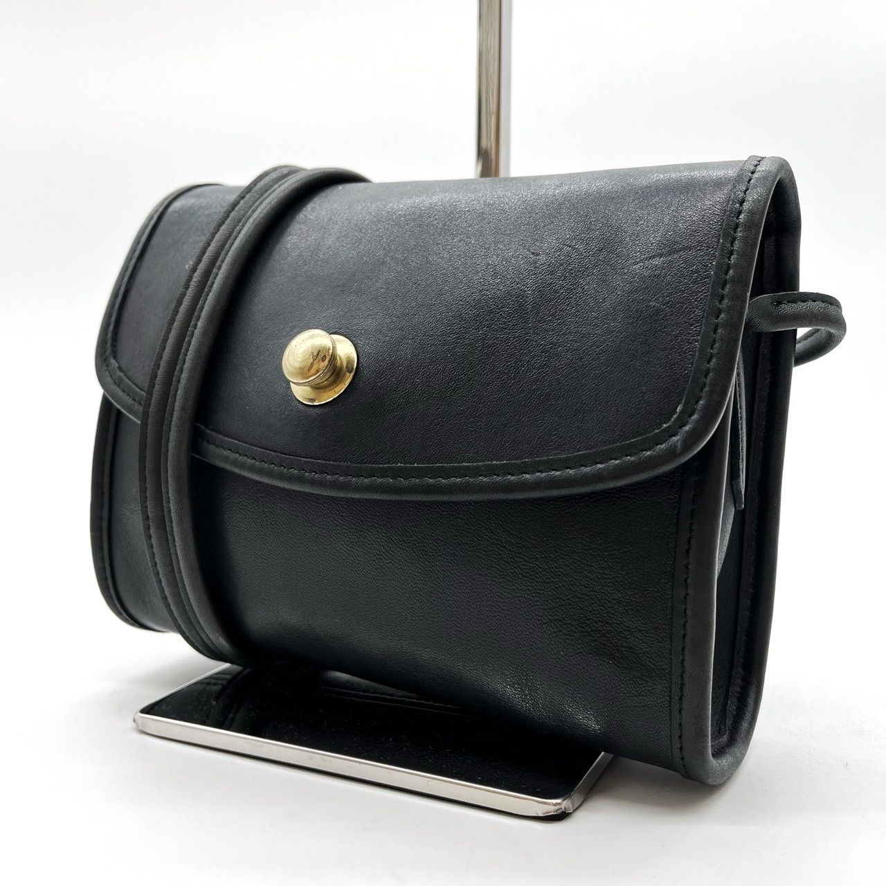 COACH(コーチ) ⁄ オールドコーチ⁄ショルダーバッグ⁄レザー⁄黒 オールド
