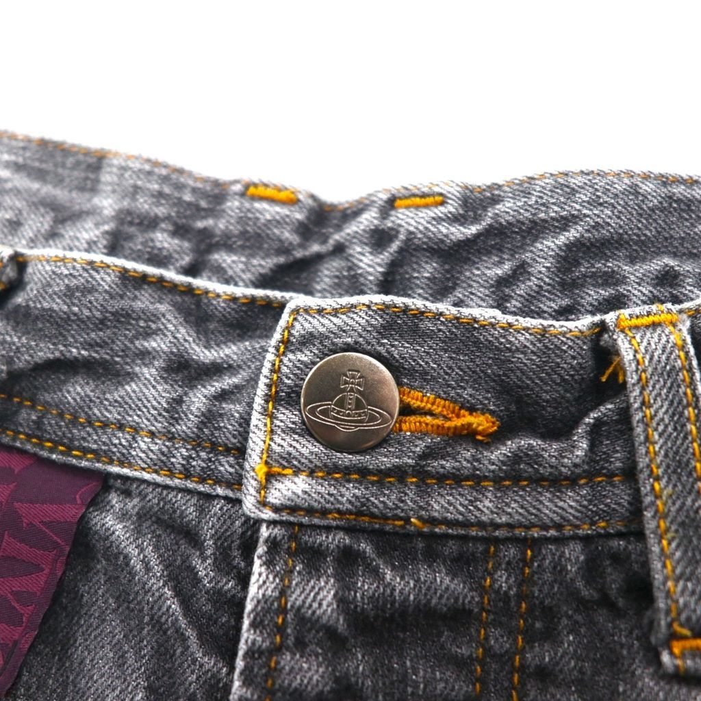 美品　Vivienne Westwood MAN スキニーパンツ　オーブ刺繍 Vivienne Westwood MAN(ヴィヴィアンウエストウッドマン) オーブ
