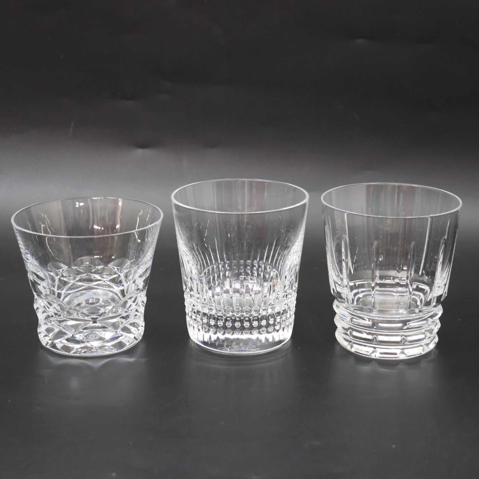 ITGU2DNMFOS4 Baccarat バカラ ナンシー アルルカン ブラーヴァ ロックグラス3点セット クリスタルガラス クリア コップ タンブラー ビールグラス 食器 ブランド