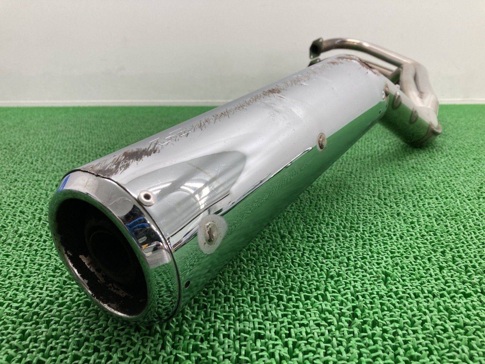 バリオスII マフラー K367 カワサキ 純正 バイク 部品 ZR250B 前期 バリオス2 BALIUS2 機能的問題なし 車検 Genuine kQ