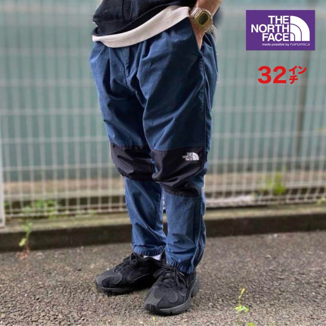 JS別注 INDIGO MOUNTAIN WIND PANTS　ノースフェイス メンズ THE NORTH FACE / パープルレーベル JS別注 INDIGO MOUNTAIN