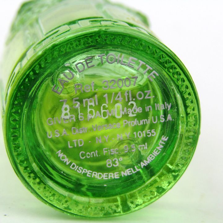 ヴェルサーチ 香水 グリーンジーンズ オードトワレ EDT ミニボトル 残7