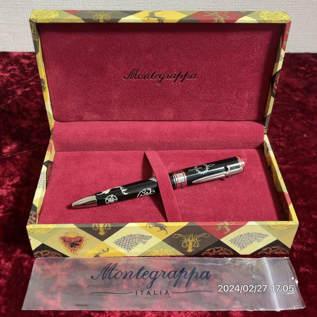 モンテグラッパ　ボールペン(未使用品　箱付き) モンテグラッパ Montegrappa ボールペン 未使用 箱付 Montegrappa