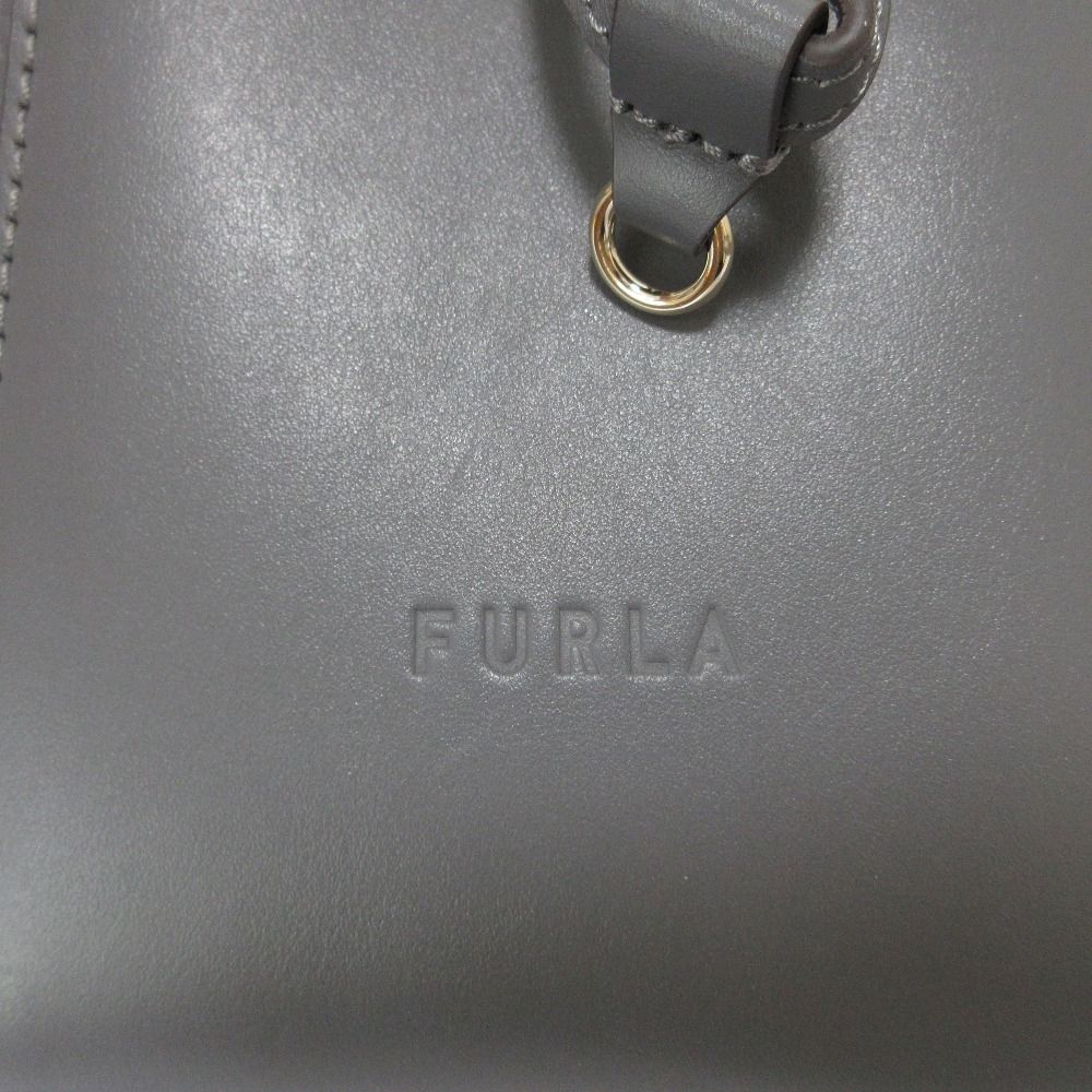 美品 FURLA フルラ ミアステラ レザー 巾着 2WAY ショルダーバッグ