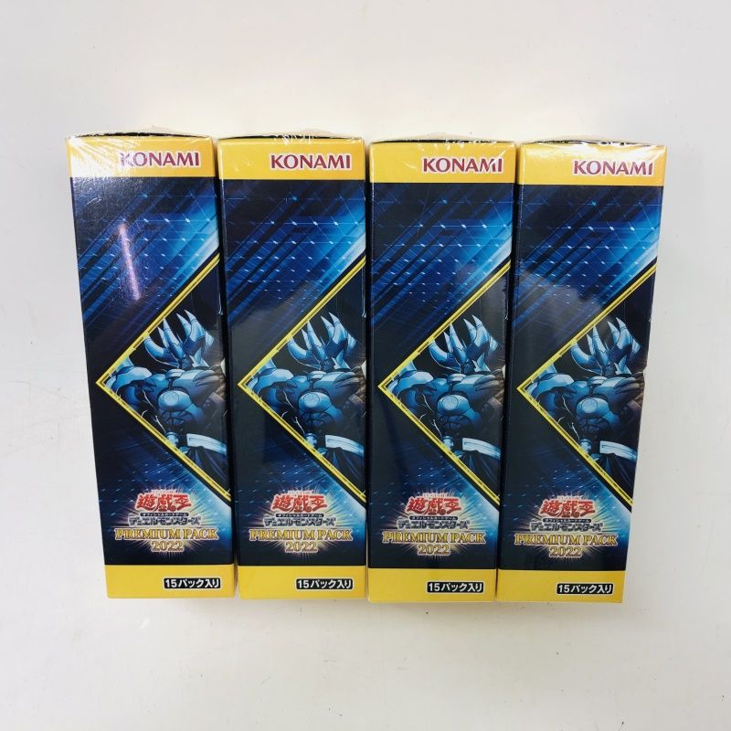 遊戯王OCG プレミアムパック 4box コナミ