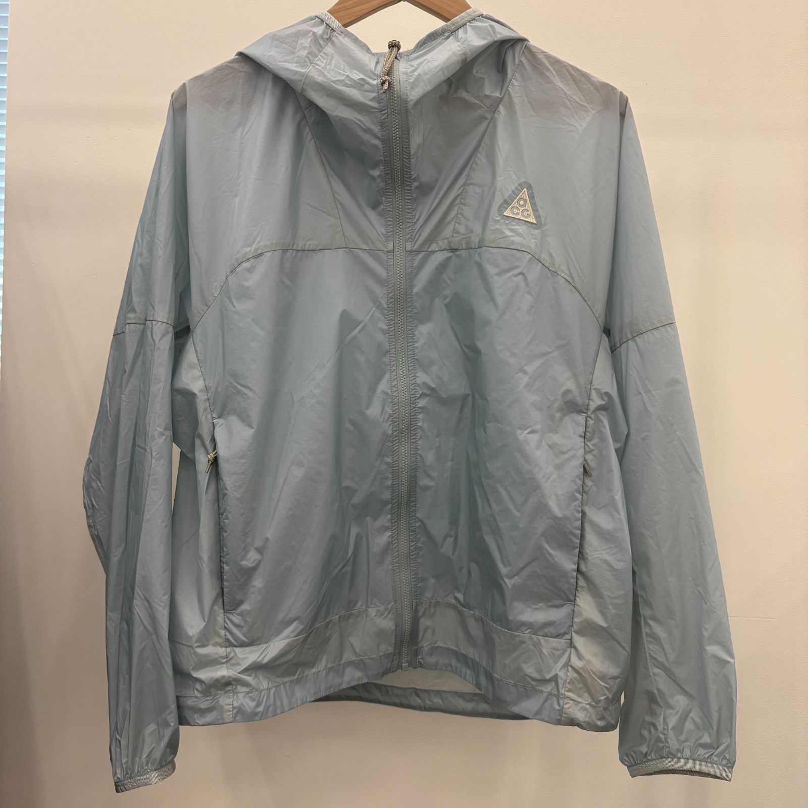 Nike ACG ナイロンジャケット グレー/ダークグリーン NIKE ACG / ナイロンジャケット - メルカリ