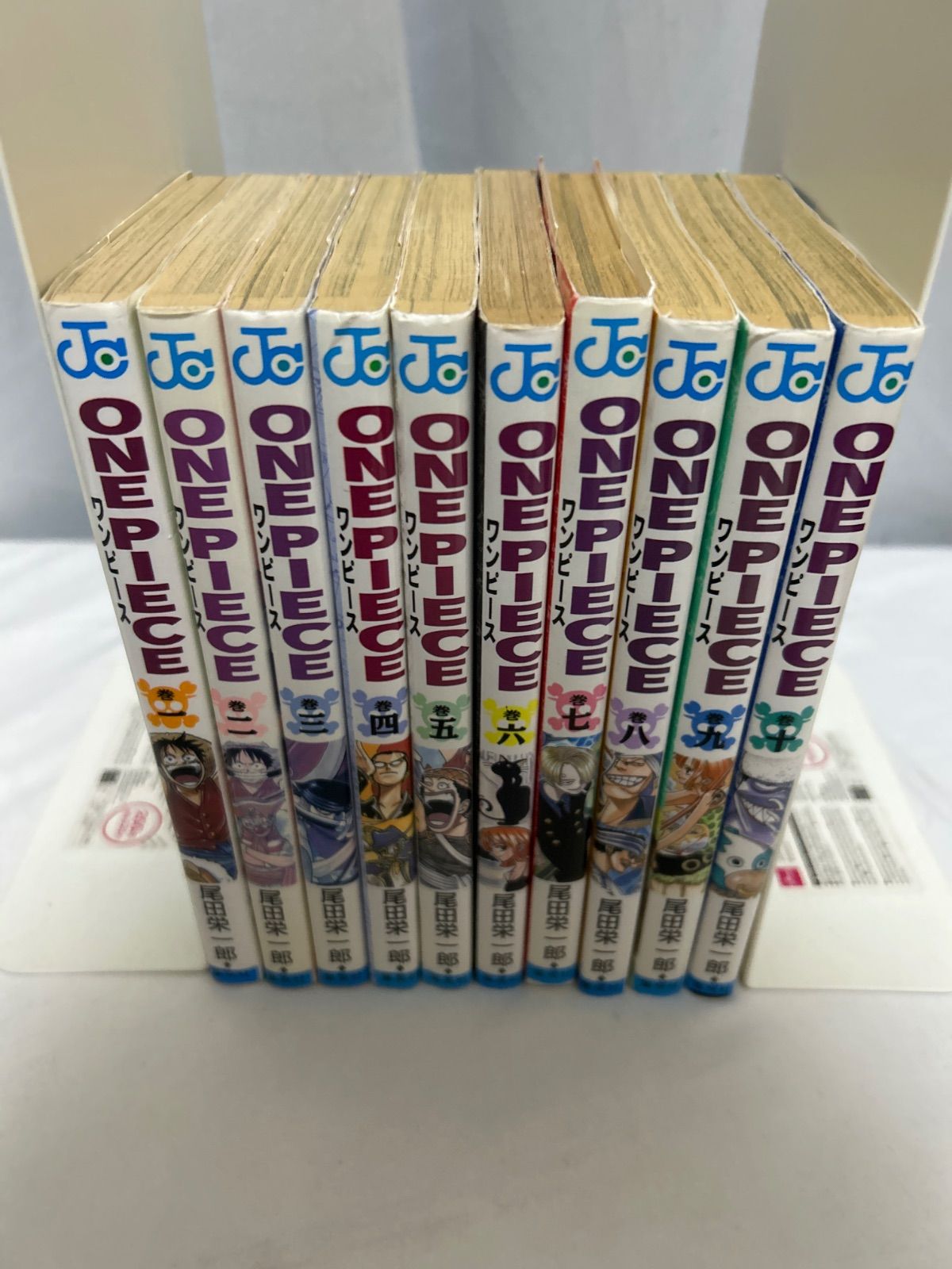 ワンピース　漫画　1〜10巻　全巻初版セット ONE PIECE ワンピース(全巻初版) 1巻～10巻 10冊セット（コミックス
