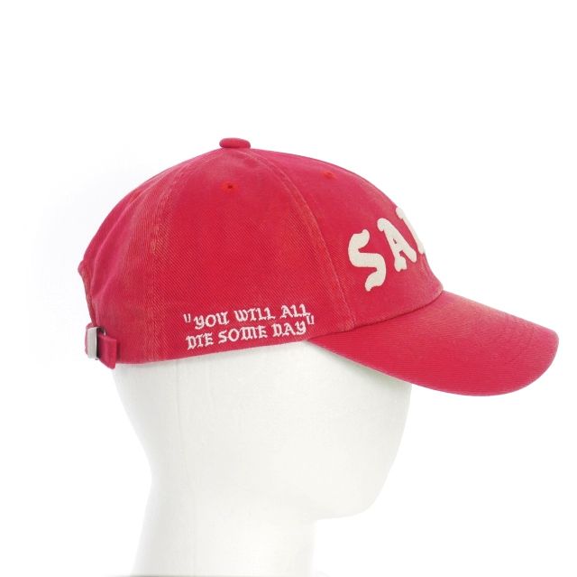 セントマイケル キャップ 6PANEL CAP/SAINT / RED SAINTMICHAEL(セント