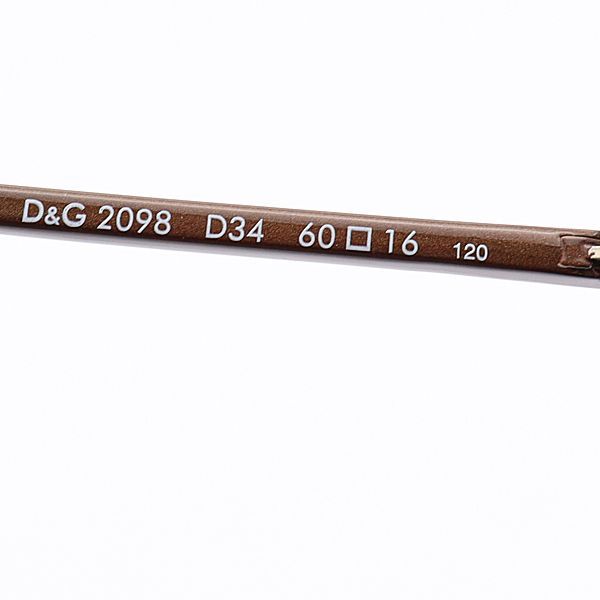 良品 箱付 ドルチェ＆ガッパーナ 2098 D34 サングラス ブラウン NKG