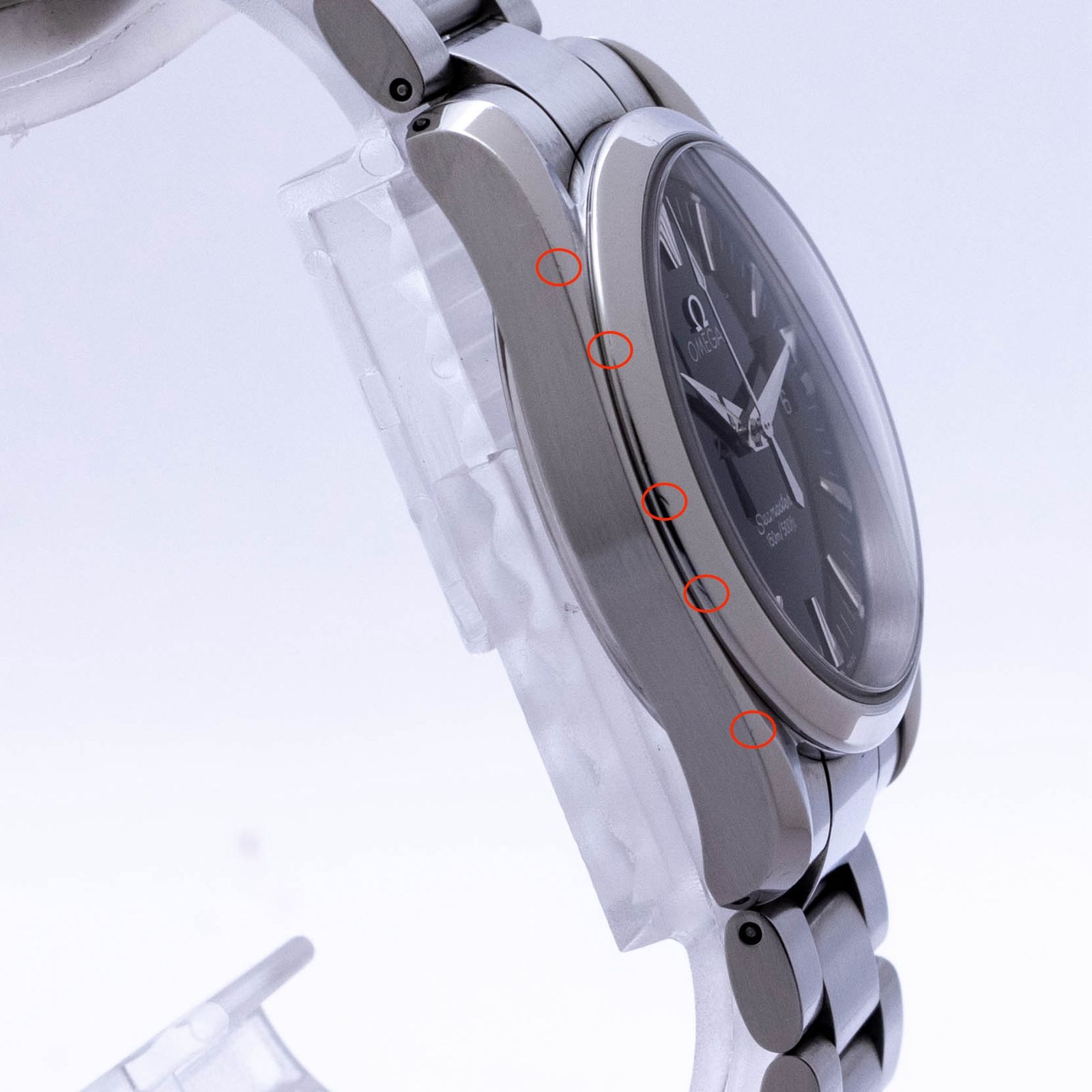 オメガ OMEGA 2518.50 シーマスター アクアテラ 付属品あり 中古)OMEGA オメガ シーマスター アクアテラ クォーツ 2518.50