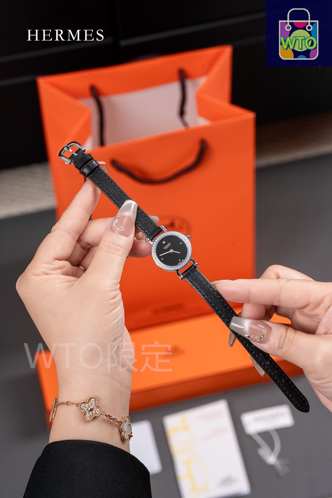 今日特価】HERMES エルメス フォーブールシリーズ 12 時位置に
