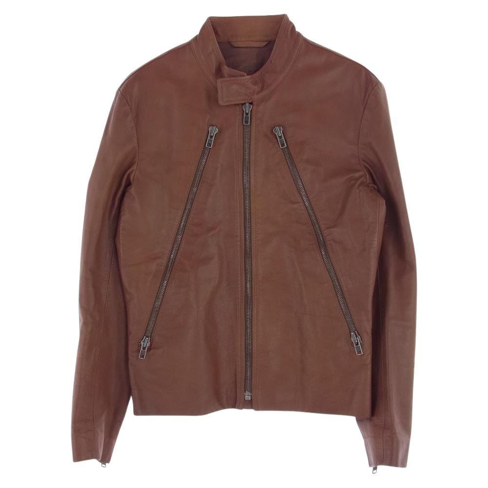 希少42！マルタンマルジェラ 14 八の字 ライダース ホース 馬革 MAISON MARTIN MARGIELA メゾンマルタンマルジェラ レザー